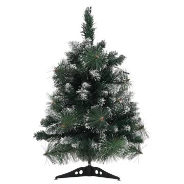 Artificial Pre-lit Christmas Tree 60 cm - Green PVC