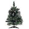 Artificial Pre-lit Christmas Tree 60 cm - Green PVC