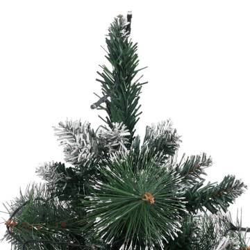 Artificial Pre-lit Christmas Tree 60 cm - Green PVC