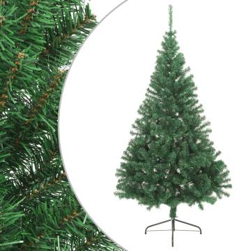 Artificial Half Christmas Tree 180 cm - Green PVC | HipoMarket