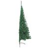 Artificial Half Christmas Tree 180 cm - Green PVC | HipoMarket