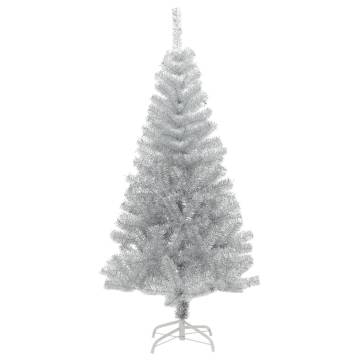 Artificial Christmas Tree with Stand - 120 cm Silver | Hipo Market