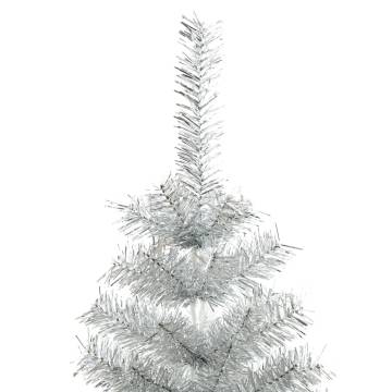 Artificial Christmas Tree with Stand - 120 cm Silver | Hipo Market