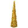  Pop-up Artificial Christmas Tree Gold 180 cm PET Colour gold Size 180 x 45 cm Quantity in Package 1 Number of Branch Tips 