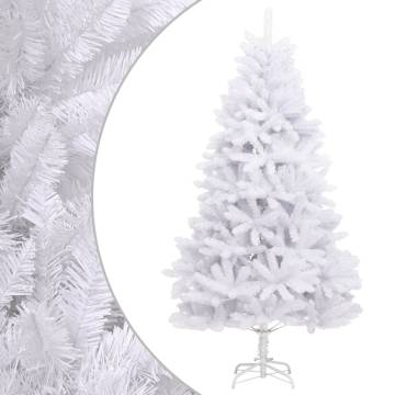 Artificial Hinged Christmas Tree - 240 cm White | HipoMarket