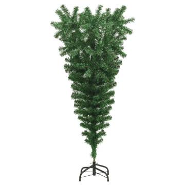 Upside-Down Artificial Christmas Tree - 120 cm Green