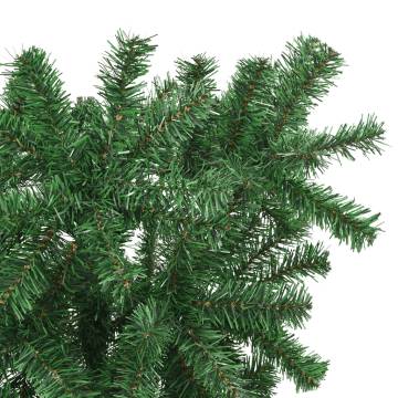 Upside-Down Artificial Christmas Tree - 120 cm Green