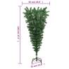 Upside-Down Artificial Christmas Tree - 120 cm Green