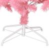 Pink 210 cm Artificial Christmas Tree with Stand - Hipomarket