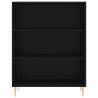 Stylish Highboard Black 69.5x32.5x180 cm - Hipomarket