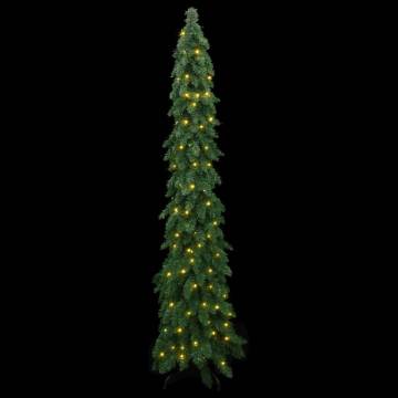 180 cm Pre-lit Artificial Christmas Tree with 100 LEDs