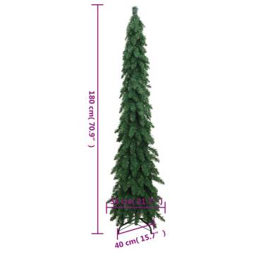 180 cm Pre-lit Artificial Christmas Tree with 100 LEDs