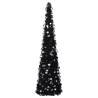  Pop-up Artificial Christmas Tree Black 150 cm PET Colour black Size 150 x 33 cm Quantity in Package 1 Number of Branch Tips 