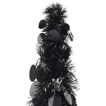 Pop-up Artificial Christmas Tree Black 150 cm | HipoMarket