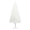 Artificial Christmas Tree Lifelike Needles White 210 cm