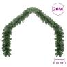 20m PVC Christmas Garland - Perfect Festive Decoration