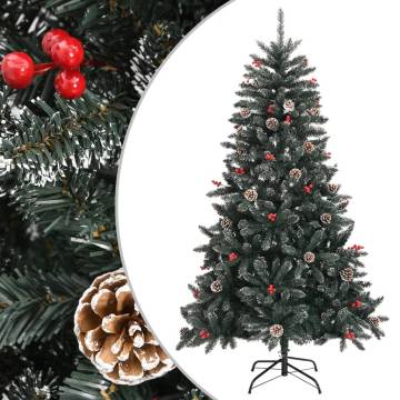 150 cm Artificial Christmas Tree with Stand - Lifelike PVC Green