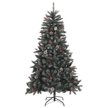 150 cm Artificial Christmas Tree with Stand - Lifelike PVC Green