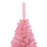 Pink Half Christmas Tree 120 cm - Stylish Holiday Decor | Hipomarket