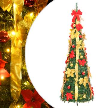 Artificial Christmas Tree with 150 LEDs - 180 cm Green