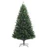 Artificial Hinged Christmas Tree with Red Berries - 150 cm