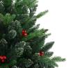 Artificial Hinged Christmas Tree with Red Berries - 150 cm