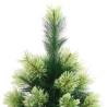 210 cm Artificial Hinged Christmas Tree with Stand - Hipomarket