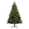 Lifelike 240 cm Hinged Christmas Tree with Stand - HipoMarket