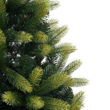 Lifelike 240 cm Hinged Christmas Tree with Stand - HipoMarket