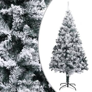 Artificial Christmas Tree with Flocked Snow - 300 cm Green