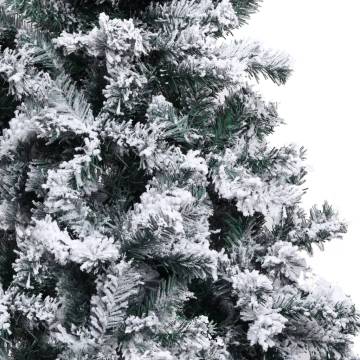 Artificial Christmas Tree with Flocked Snow - 300 cm Green