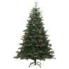 Artificial Hinged Christmas Tree with Cones & Berries - 210 cm