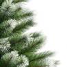 240 cm Artificial Hinged Christmas Tree with Flocked Snow