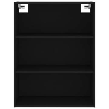 Stylish Highboard Black 69.5x34x180 cm - Durable & Modern