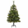 Artificial Hinged Christmas Tree with Cones - 150 cm | HipoMarket