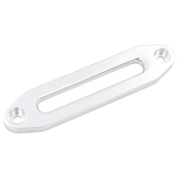 Fairlead Silver 254 mm Aluminium for Winch | Hipo Market