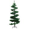 Swirl Pre-lit Christmas Tree 180 cm - Magical Holiday Ambience