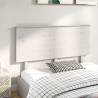 Stylish White Solid Pine Bed Headboard | Hipomarket