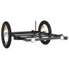 Sturdy Black Bike Trailer - 126x63x34 cm Iron | HipoMarket