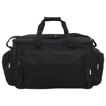 Waterproof Fishing Bag - Versatile Black Oxford Fabric