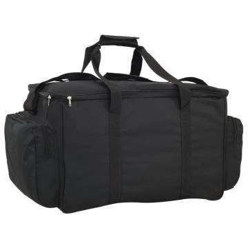 Waterproof Fishing Bag - Versatile Black Oxford Fabric