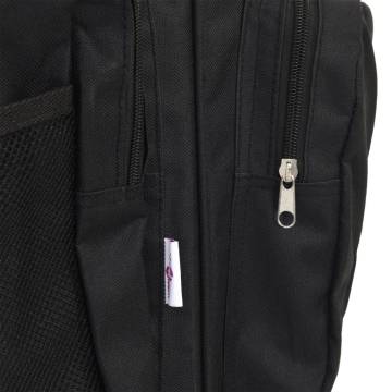 Waterproof Fishing Bag - Versatile Black Oxford Fabric