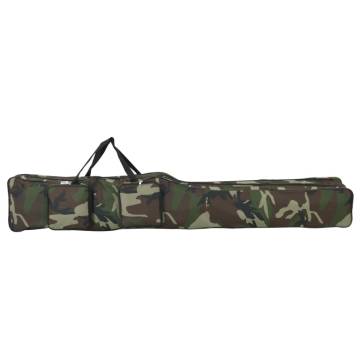 Fishing Rod Bag Green Camo 150cm Oxford Fabric | HipoMarket