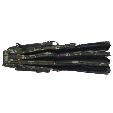 Fishing Rod Bag Green Camo 150cm Oxford Fabric | HipoMarket