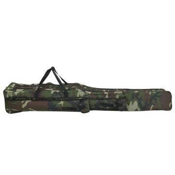 Fishing Rod Bag Green Camo 150cm Oxford Fabric | HipoMarket