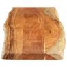 Solid Wood Acacia Live Edge Table Top - 160x40 cm