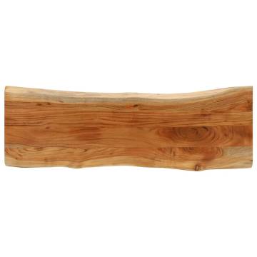 Live Edge Acacia Table Top - 110x40 cm | Hipomarket