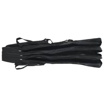 Fishing Rod Bag Black 150 cm - Durable Oxford Fabric