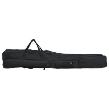 Fishing Rod Bag Black 150 cm - Durable Oxford Fabric