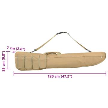 Rifle Bag with Shoulder Strap - 120 cm Oxford Fabric